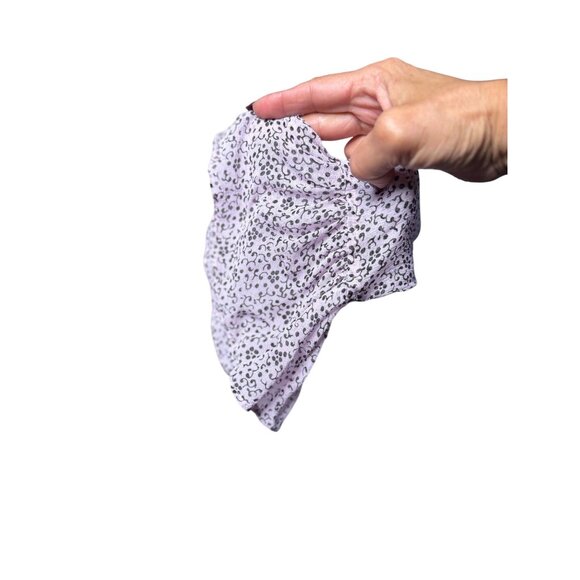 NEW Zadig & Voltaire Raspail Crinkle Floral Lace Trim Mini Dress M Retail $598 - Picture 11 of 14